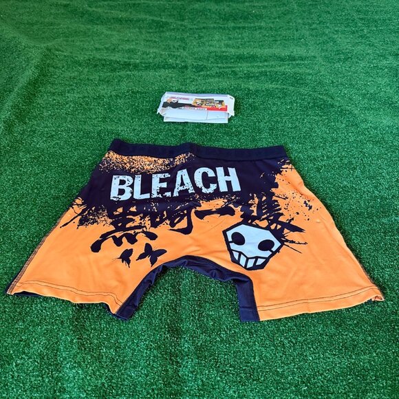 Bleach Men's Boxer Briefs Ichigo Splatter All Over Print Underwear Size S NEW - Picture 6 of 11